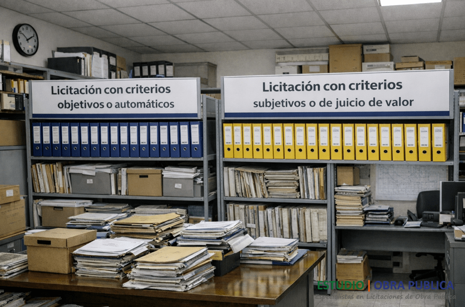 Licitación con solo criterios objetivos o automáticos y subjetivos o de juicio de valor Licitacion con solo criterios objetivos o automaticos y subjetivos o de juicio de valor