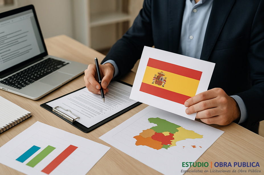 empresas constructoras con el sector público de España.