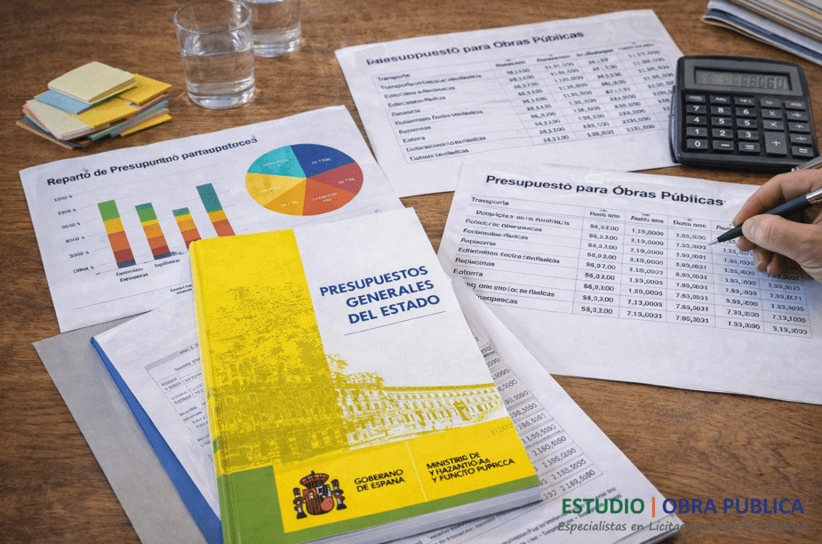presupuestos y financiacion de la construccion de las obras publicas empresas