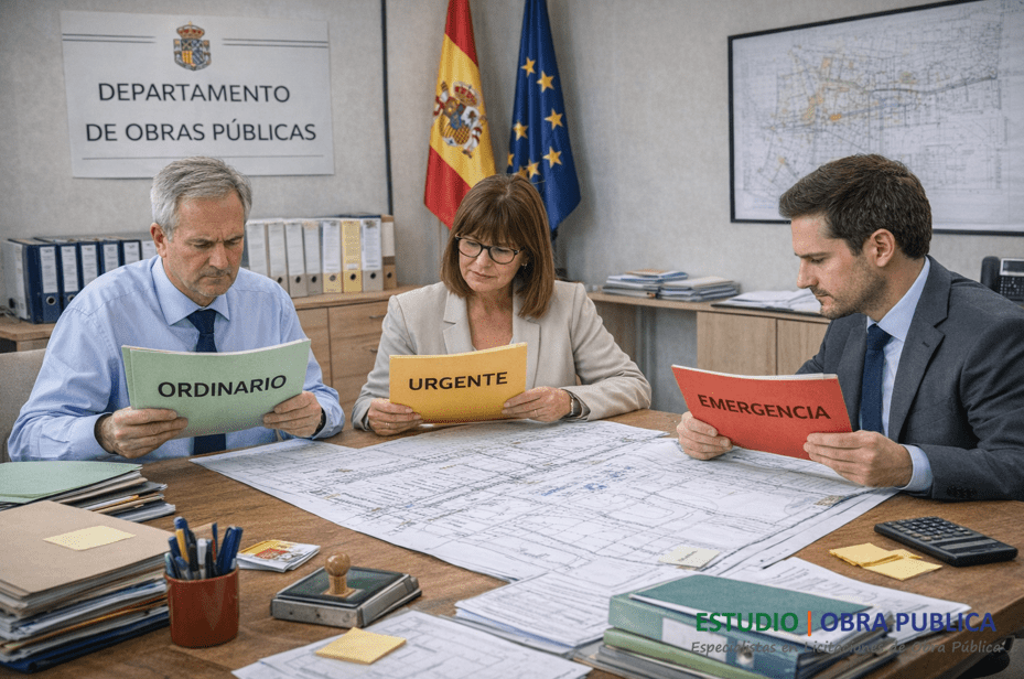 procedimiento de contratacion segun su expediente de tramitacion