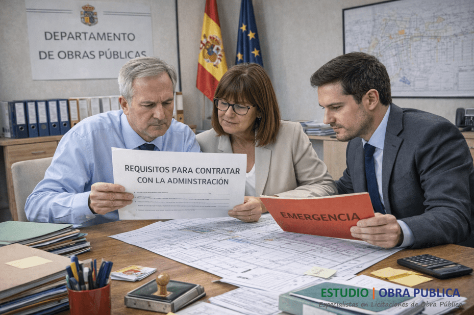 requisitos para contratar con la administracion