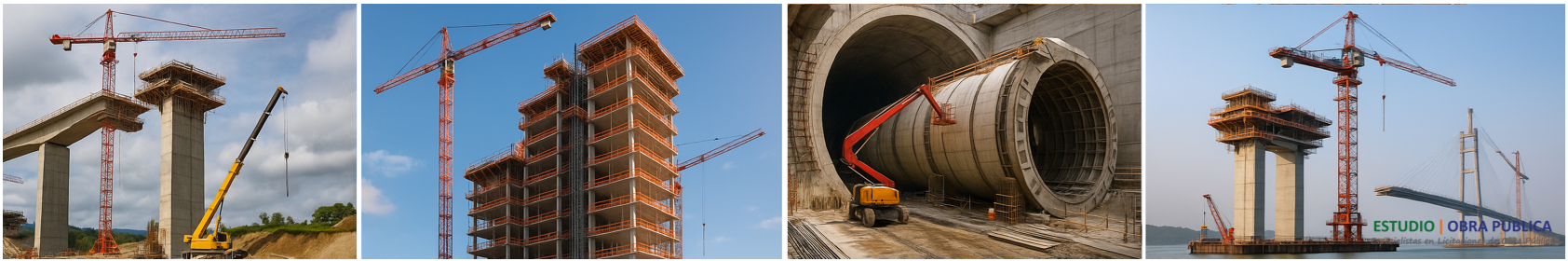 sector de la construccion en Espana contratos mediante licitacion publica